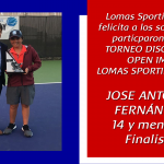 Ganadores del Torneo Discovery Open IMG